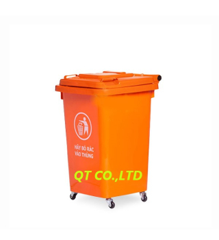 Thùng Rác Nhựa 60 Lít 470 x 420 x 651mm